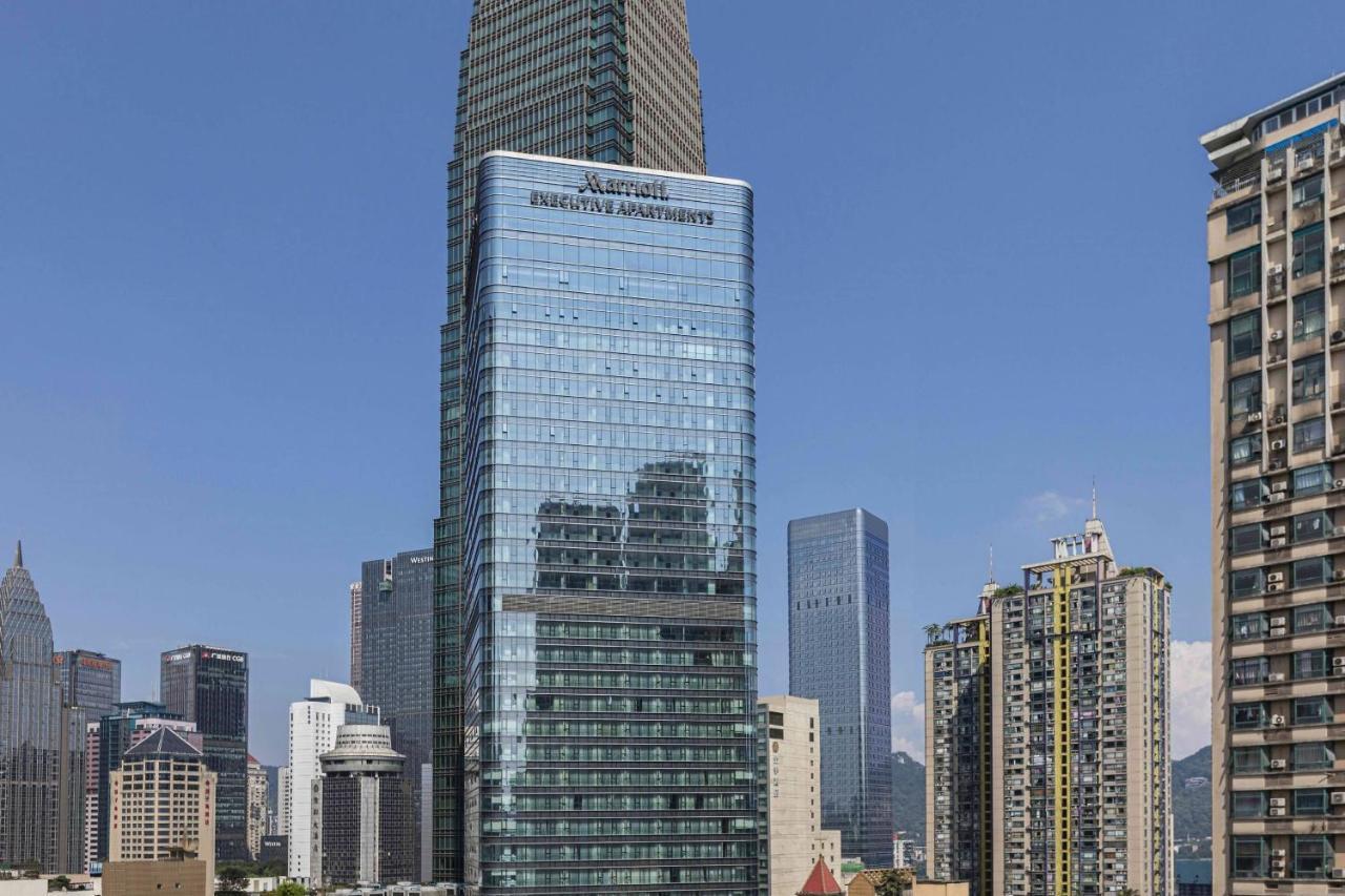 Marriott Executive Apartments Chongqing Exterior foto