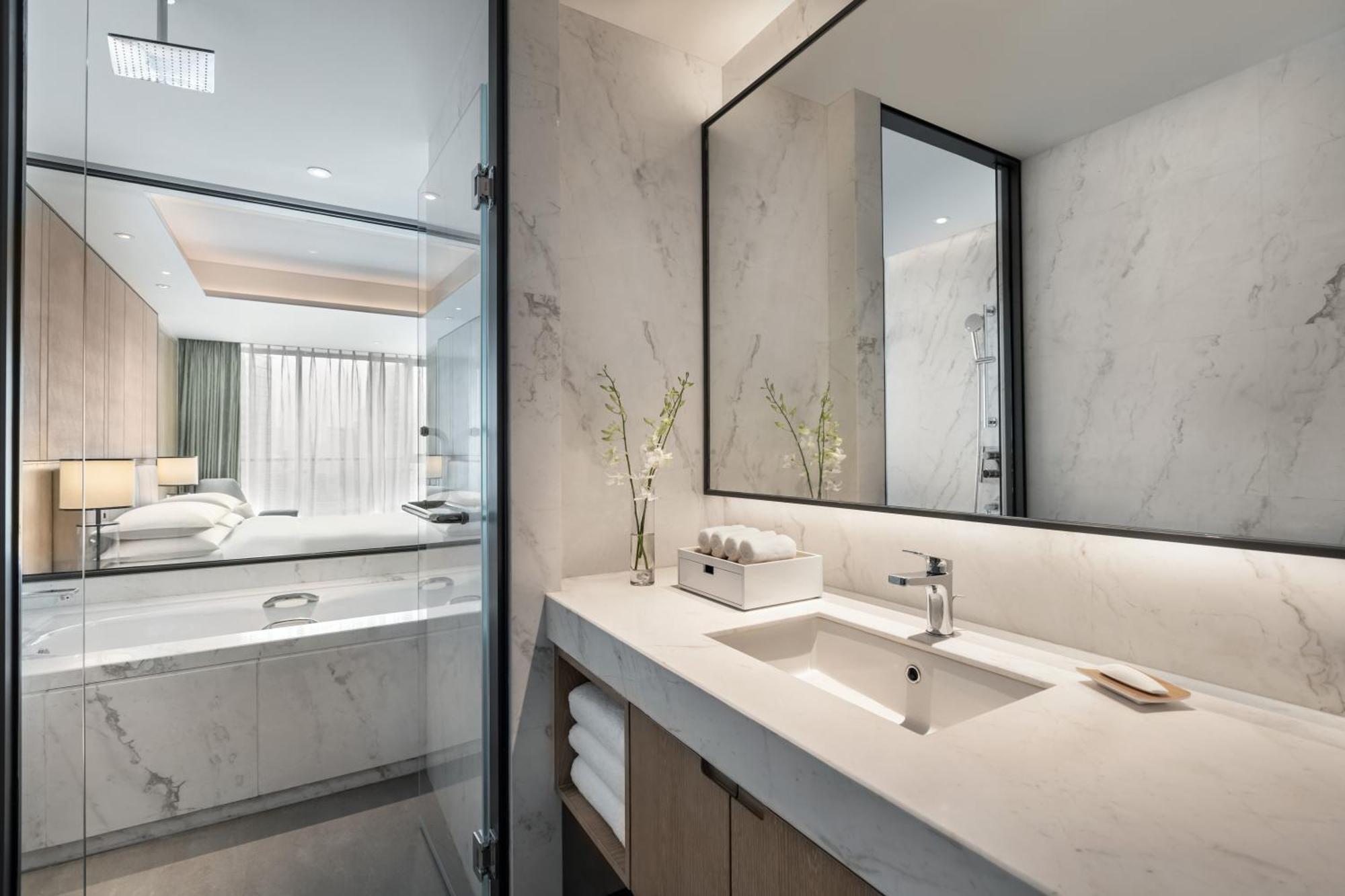 Marriott Executive Apartments Chongqing Exterior foto